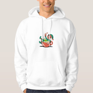 Elf taking a Matcha Bathtub For Elf Christmas   Hoodie