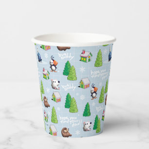 Elf the Movie   Bye Buddy Hope You Find Your Dad Paper Cups