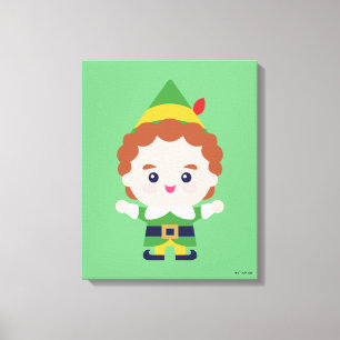 Elf the Movie Cute Buddy Canvas Print