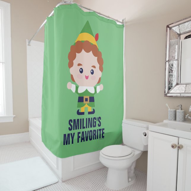Elf the Movie | Cute Buddy Shower Curtain (In Situ)