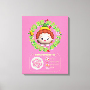 Elf the Movie Four Main Food Groups Canvas Print