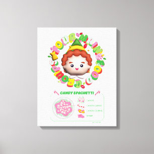 Elf the Movie Four Main Food Groups Canvas Print