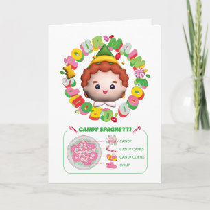 Elf the Movie   Four Main Food Groups Card