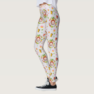 Elf the Movie Four Main Food Groups Pattern Leggings