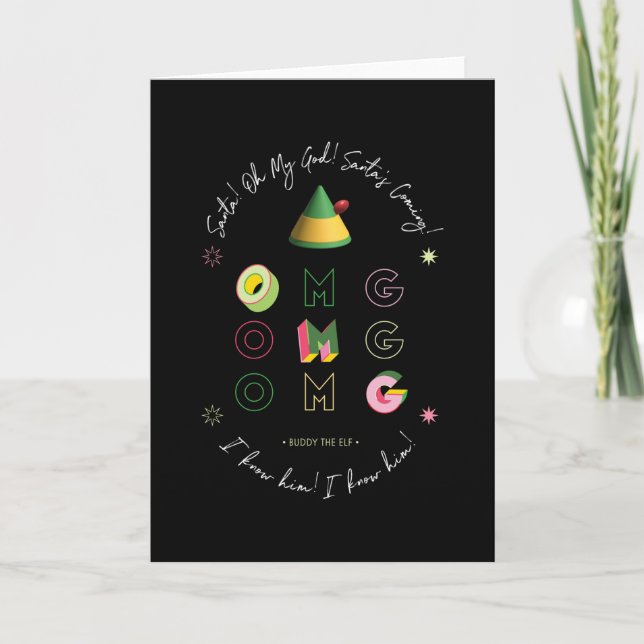 Elf the Movie | Santa OMG Note Card (Front)