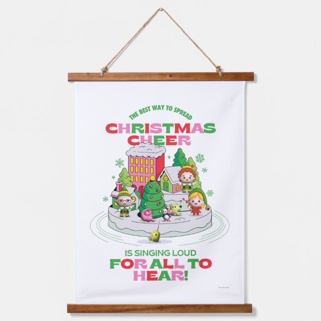 Elf the Movie | The Best Way to Spread Christmas Hanging Tapestry (Front)
