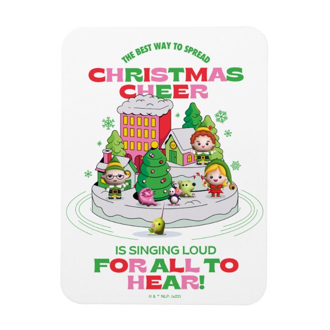 Elf the Movie | The Best Way to Spread Christmas Magnet (Vertical)