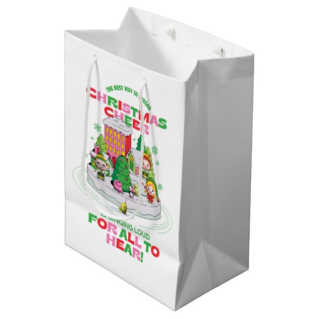 Elf the Movie | The Best Way to Spread Christmas Medium Gift Bag (Front Angled)