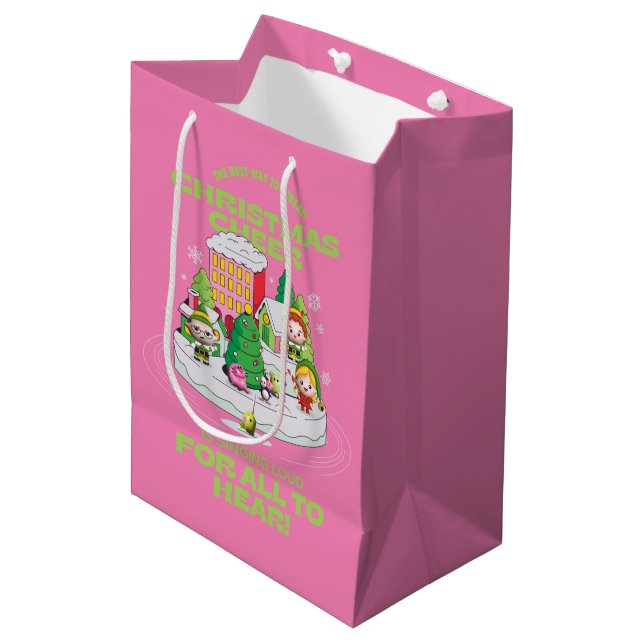 Elf the Movie | The Best Way to Spread Christmas Medium Gift Bag (Front Angled)