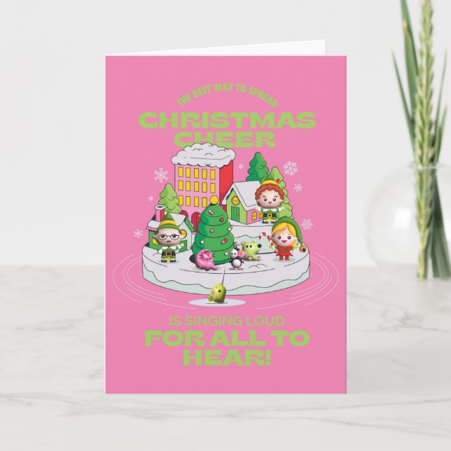 Elf the Movie | The Best Way to Spread Christmas Note Card (Front)