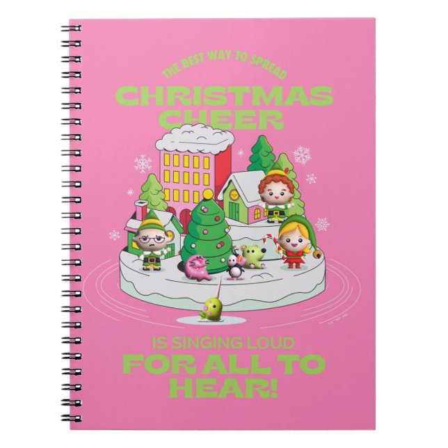Elf the Movie | The Best Way to Spread Christmas Notebook (Front)