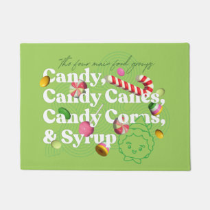 Elf the Movie   The Four Main Food Groups Doormat