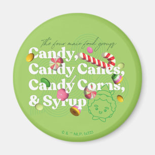 Elf the Movie   The Four Main Food Groups Magnet