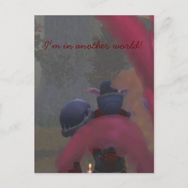 Elf traveller postcard (Front)
