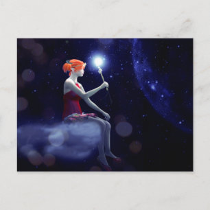 Elf Wand Postcard