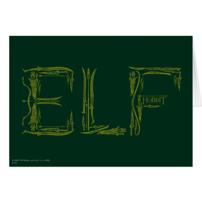 Elf Weapons Collage (Front Horizontal)