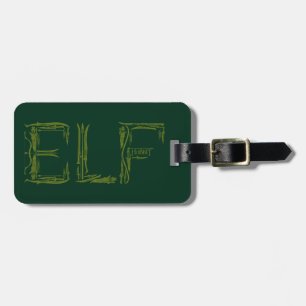 Elf Weapons Collage Luggage Tag