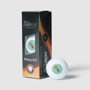 Elf With Gift Titleist Pro V1 golf balls 3 pk