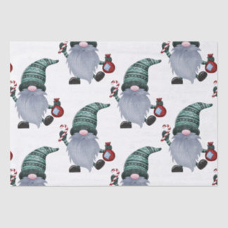 Elf with hat tissue paper