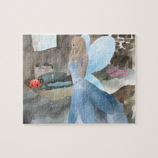 elfe im Bade Jigsaw Puzzle (Horizontal)