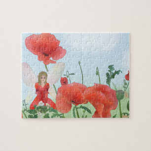 Elfe im Mohn Jigsaw Puzzle