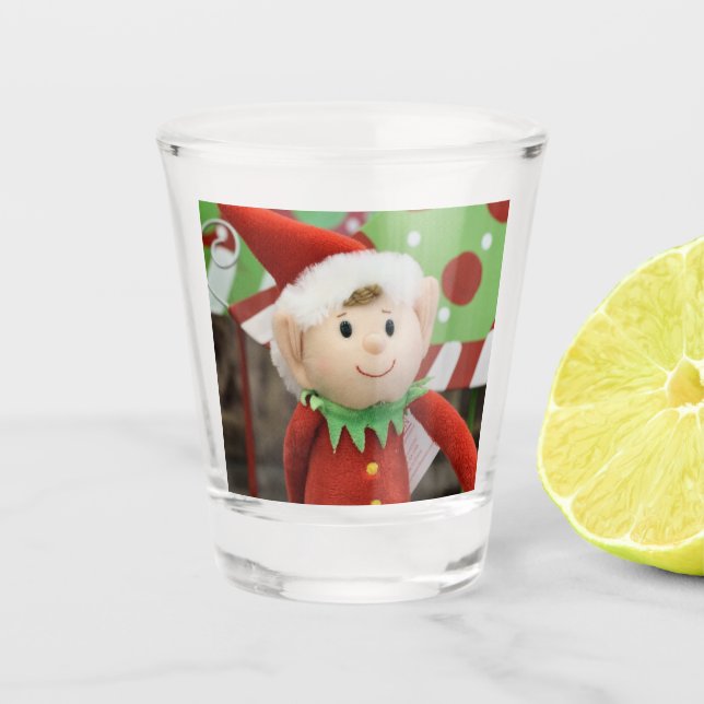 Elfie Shot Glass (Front)