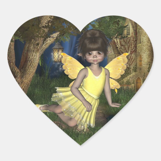 Elfin Fairy Keldie Sticker (Front)