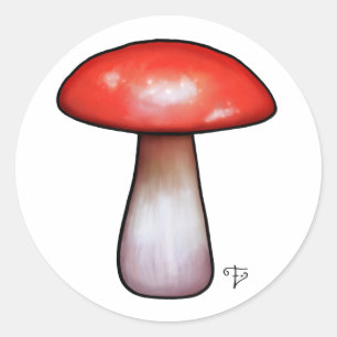 Elfland's Workshop  Mushroom Sticker