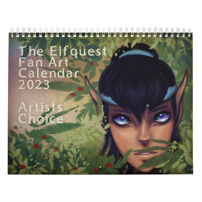 Elfquest 2023 Fan Art Calendar (Cover)