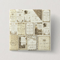 Elgin Illinois 1880's Sepia Club Invitations Party