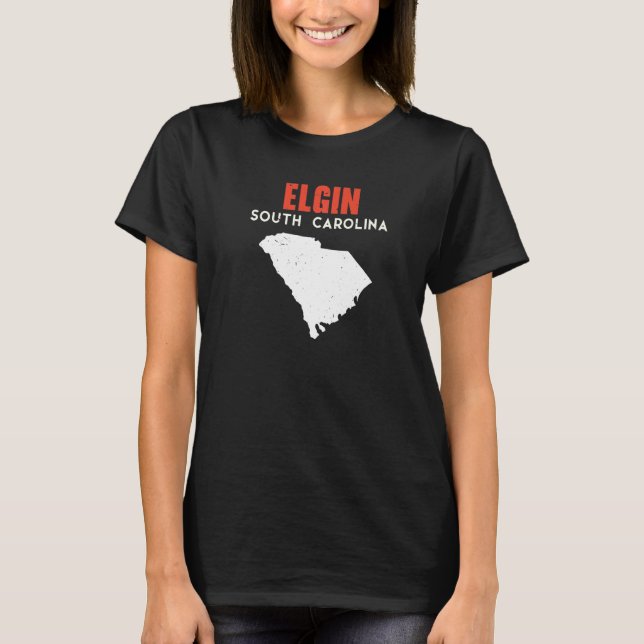 Elgin South Carolina USA State America Travel T-Shirt (Front)
