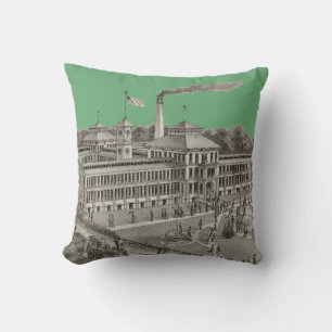 Elgin Watch Factory Elgin Illinois 1871 Cushion