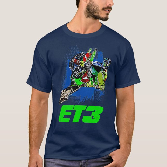 Eli ET3 Tomac  Supercross 2021 Motocross 2022 T-Shirt (Front)