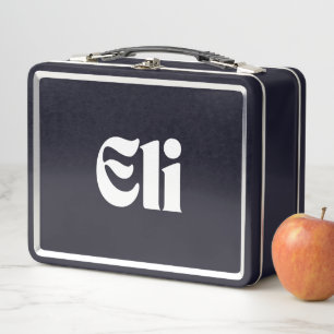 Eli metal lunch box