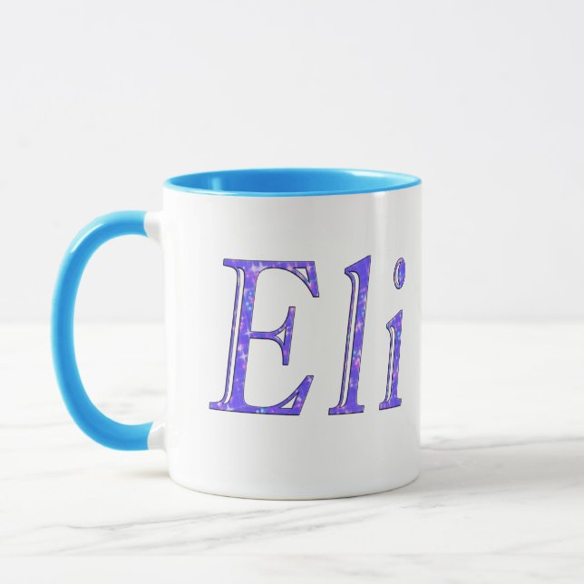Eli, Name, Logo, Mug (Left)
