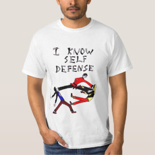 Eli Tennant's I Know Self-Defence T-Shirt