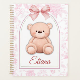 Eliana Custom Pink Teddy Bear Nursery Design Planner