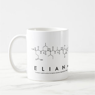Eliana peptide name mug
