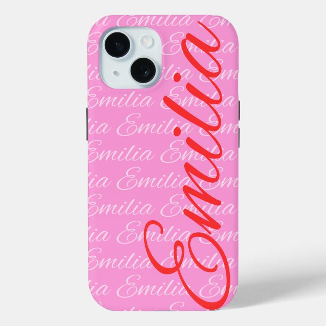 Eliana Repeating Name Pattern  Case-Mate iPhone Case (Back)