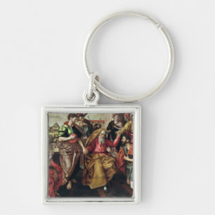 Eliezer Asking for Rebecca to Marry Isaac, 1562 Key Ring