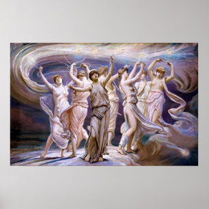 Elihu Vedder The Pleiades Poster