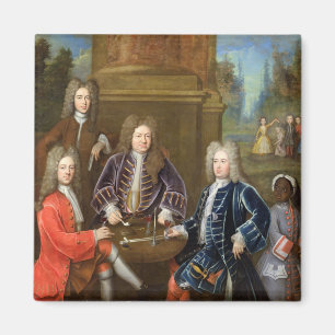 Elihu Yale (1648-1721) the second Duke of Devonshi Magnet