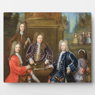 Elihu Yale (1648-1721) the second Duke of Devonshi Plaque