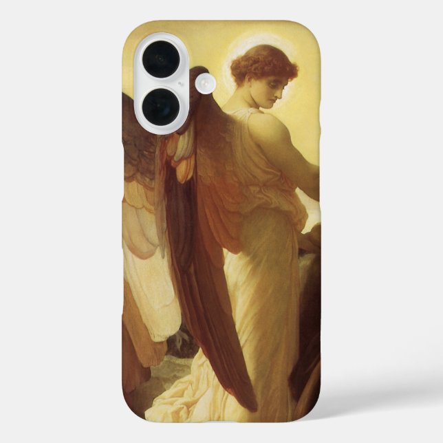 Elijah in Wilderness by Lord Frederic Leighton Case-Mate iPhone Case (Back)