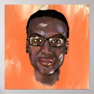 elijah mcclain painting poster