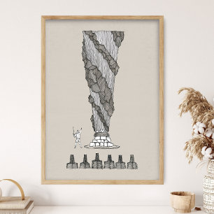 Elijah on Mt. Carmel, Fire from Heaven, Wall Art, Poster