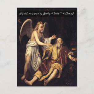 Elijah & the Angel Postcard