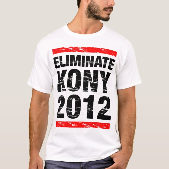 Eliminate Kony 2012 T-Shirt (Front)