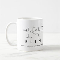 Elin peptide name mug