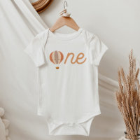 ELISA Terracotta Hot Air Balloon ONE 1st Birthday